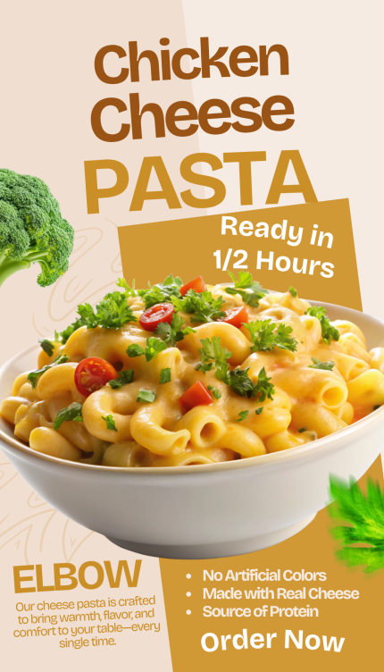 Chicken Cheese pasta 🍝